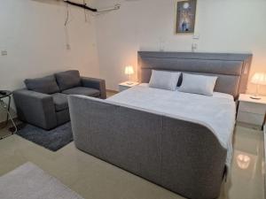 Basement Apartments休息區
