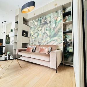 Posezení v ubytování The One Napoli Luxury Apartment