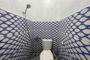 Koupelna v ubytování Agave Hotel Siantar