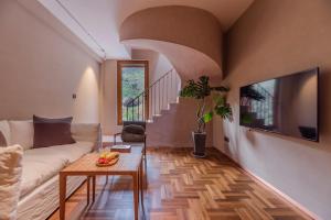 TV/trung tâm giải trí tại Shanyu Life Huangshan Design Hotel
