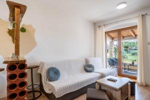 Posezení v ubytování Casa Olea