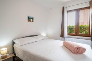 Postel nebo postele na pokoji v ubytování Casa Olea