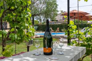 Nápoje v ubytování Casa Olea