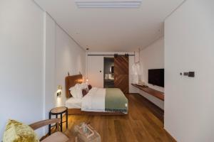 TV/trung tâm giải trí tại Shanyu Life Huangshan Design Hotel