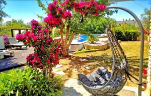 A garden outside Spa Villa34 Family resort Renew, Relax, Revitalise