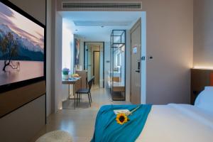 Voodi või voodid majutusasutuse ME Hotel toas