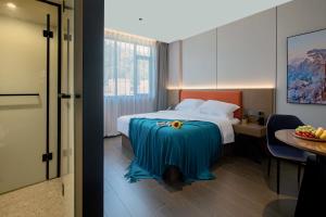 Voodi või voodid majutusasutuse ME Hotel toas