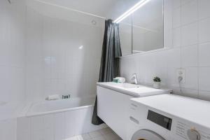 Koupelna v ubytování Huswell - Cosy apartment in the centre of Knokke