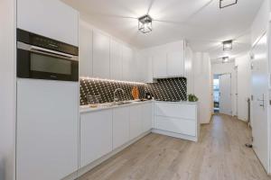 Una cocina o cocineta en Huswell - Cosy apartment in the centre of Knokke