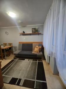 Een zitgedeelte bij Ośrodek Wczasowy Bursztyn