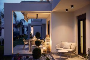 Posezení v ubytování Argilos & Argilos Deluxe Residential Complexes