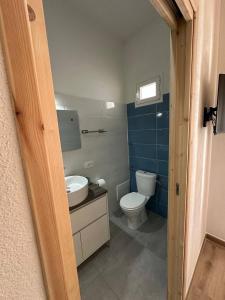 Salle de bains dans l'établissement Nott'e Die