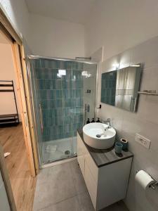 Salle de bains dans l'établissement Nott'e Die