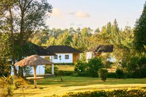 En hage utenfor Andasibe Sifaka Lodge