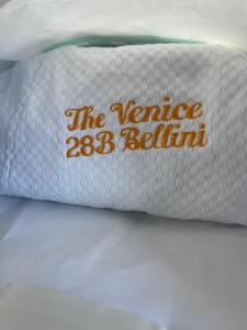 a pillow with the variance brilliant written on it at The Venice Luxury Residences Condominium 28B Bellini, McKinley Hill, Taguig City, Philippines in Manila +8 photos