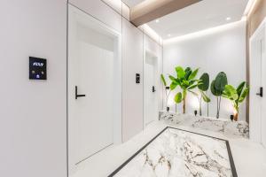 Koupelna v ubytování Verona Boutique Hotel + 102 fotografií