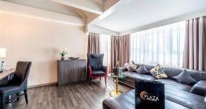 Posezení v ubytování PLAZA Hotel Buchhorner Hof