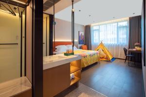 Voodi või voodid majutusasutuse ME Hotel toas