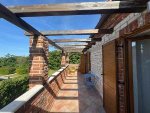 Balkón nebo terasa v ubytování Paradise Villa Cassonni Istria 4 Stars