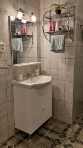 Koupelna v ubytování River Center Apartment