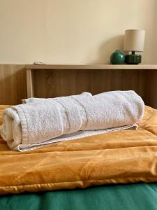 Letto o letti in una camera di Armor Hotel