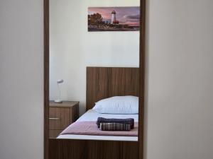 Postel nebo postele na pokoji v ubytování Sunset F Mellieha Seaviews