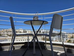 Balkón nebo terasa v ubytování Sunset F Mellieha Seaviews