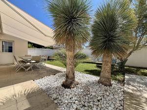Ogród w obiekcie Maison neuve 8 pers. avec terrasse, 600m de la plage, La Cotinière, Saint-Pierre-d'Oléron - FR-1-246A-185
