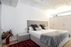 Postel nebo postele na pokoji v ubytování Flat Central Barcelona