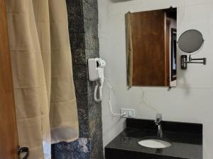 Koupelna v ubytování Casarão da Ducha hotel concept