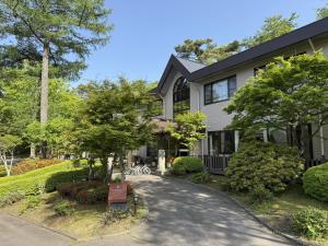 En have udenfor Sansui Resorts Yamanakako