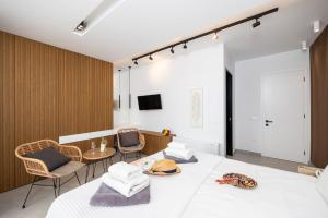 Μια τηλεόραση ή/και κέντρο ψυχαγωγίας στο Villa Seren