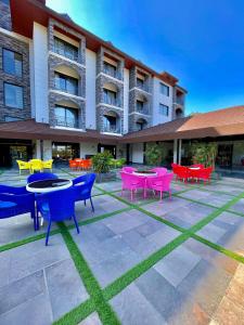 Bangunan di mana terletaknya hotel