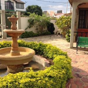 Zahrada ubytování Hotel Aguablanca