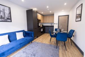 Η κουζίνα ή μικρή κουζίνα στο Modern Borehamwood Flat - 2 Min Walk to Station +12 φωτογραφίες