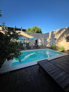 Bazén v ubytování Ára apart nebo v jeho okolí