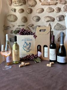 Nápoje v ubytovaní Agriturismo Colombarola