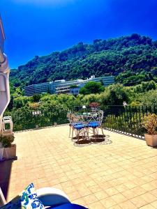 Naturlandskabet i nærheden af lejligheden