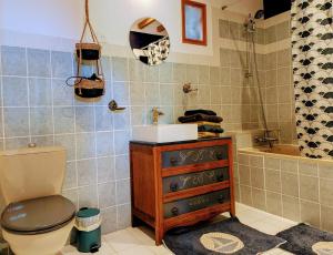 Kúpeľňa v ubytovaní Maison d'hôtes Trip'n Touille