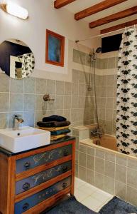 Kúpeľňa v ubytovaní Maison d'hôtes Trip'n Touille