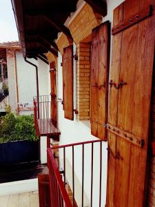 Balkón nebo terasa v ubytování B&B Antica Trattoria