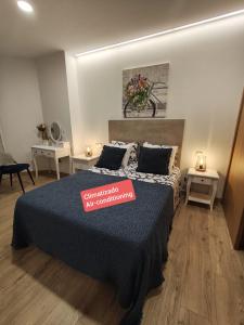 Posteľ alebo postele v izbe v ubytovaní Casa en piedra (Stone House)
