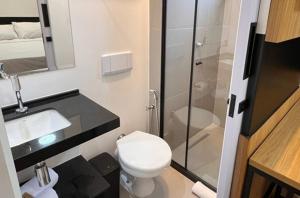 Koupelna v ubytování Ex Hotels Baus