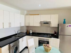 A cozinha ou cozinha compacta de Atlas Ocean View Vue Mer Directe