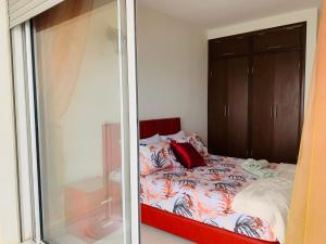 Cama ou camas em um quarto em Atlas Ocean View Vue Mer Directe