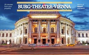 a building with cars parked in front of it at Discover Danube and Prater Stern from Our 1BR Gem in Vienna