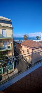 a view from the balcony of a building at Casa Vacanze RosMary in Agropoli