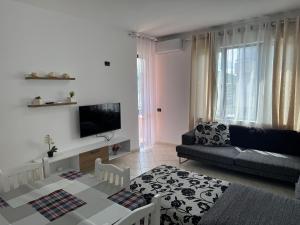 Posezení v ubytování Orkidea Apartments