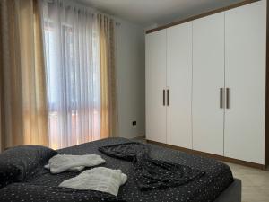 Postel nebo postele na pokoji v ubytování Orkidea Apartments