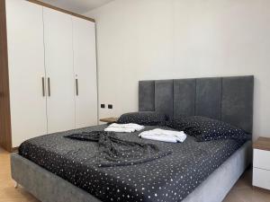 Postel nebo postele na pokoji v ubytování Orkidea Apartments